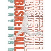 Play-Hard-Basketball- Basket Embroidery Design - FineryEmbroidery